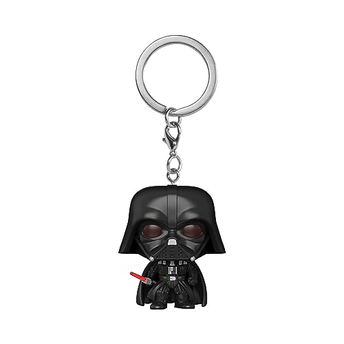 Funko Pop! Keychain: OBI-WAN Kenobi - Darth Vader - Star Wars - Minifigura de Vinilo Coleccionable Llavero Original - Relleno de Calcetines - Idea de Regalo- Mercancia Oficial - TV Fans