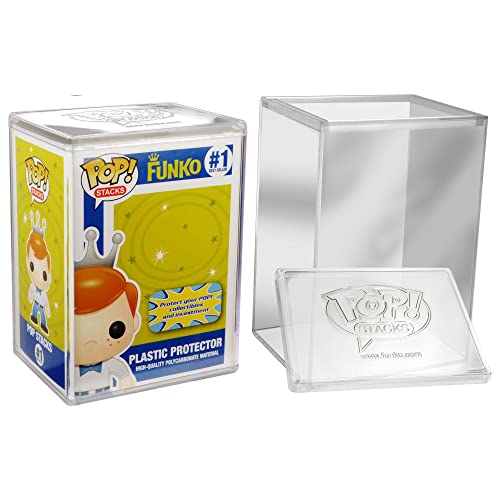 Funko Pop! Premium - Caja Premium Protectors - ¡Para Funko Pop! Figuras de Vinilo Coleccionables - Almacenamiento Duradero, Transparente y Apilable