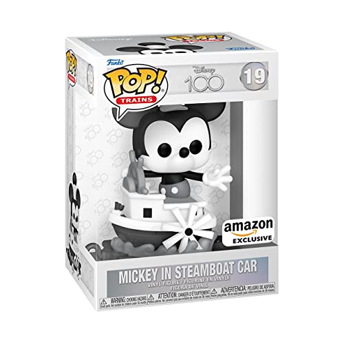 Funko Pop! Mickey in Steamboat Car