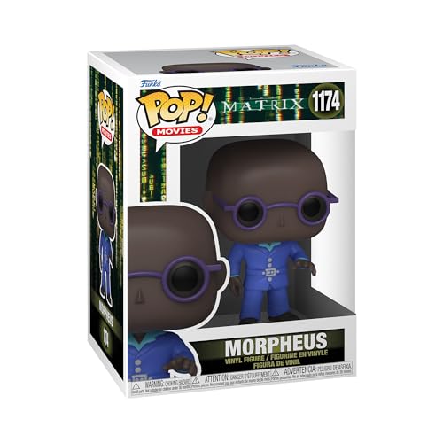 Funko Pop! Movies: The Matrix 4- Morpheus - Figura de Vinilo Coleccionable - Idea de Regalo- Mercancia Oficial - Juguetes para Niños y Adultos - Movies Fans - Muñeco para Coleccionistas