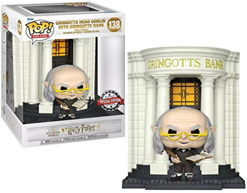 Funko Pop! Gringotts Head Goblin With Gringotts Bank