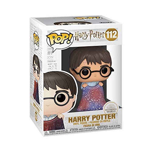 Funko Pop! Potter-Harry Potter with Invisibility Cloak - Figura de Vinilo Coleccionable - Idea de Regalo- Mercancia Oficial - Juguetes para Niños y Adultos - Movies Fans