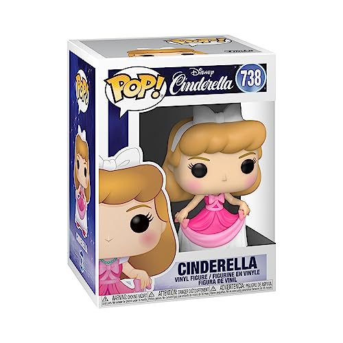 Funko Pop! Disney - Cinderella In Pink Dress - Figura de Vinilo Coleccionable - Idea de Regalo- Mercancia Oficial - Juguetes para Niños y Adultos - Movies Fans