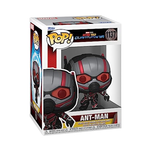 Funko Pop! Vinyl Marvel: Ant Man Quantumania - Ant-Man - Ant-Man Quantumania - Figura de Vinilo Coleccionable - Idea de Regalo- Mercancia Oficial - Juguetes para Niños y Adultos - Movies Fans