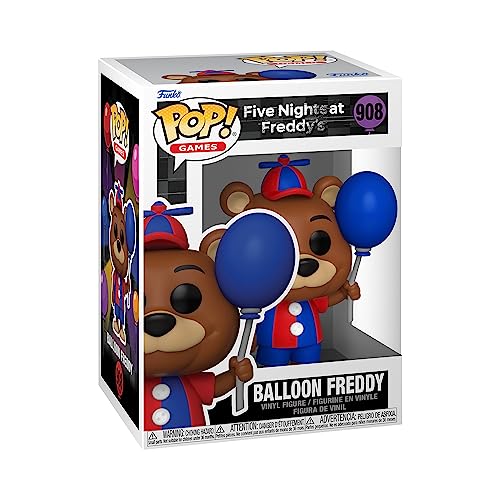 Funko Pop! Games: Five Nights At Freddy'S (FNAF) SB - Balloon Freddy Fazbear - Figura de Vinilo Coleccionable - Idea de Regalo- Mercancia Oficial - Juguetes para Niños y Adultos