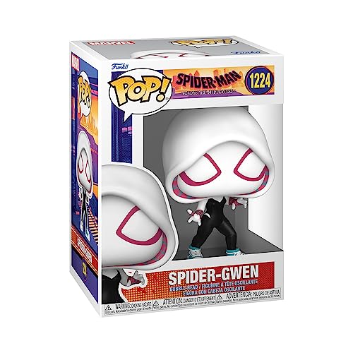 Funko Pop! Vinyl: Spider-Man : Across The Spider-Verse - Spider-Gwen - Spiderman Into The Spiderverse 2 - Figura de Vinilo Coleccionable - Idea de Regalo- Mercancia Oficial - Movies Fans